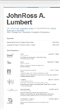 Mobile Screenshot of johnrosslumbert.com